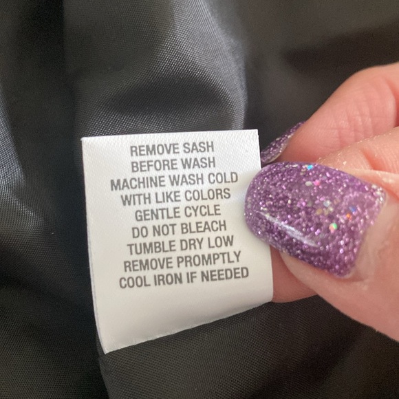 Roz & Ali woman’s black / white lightweight belted  jacket Rayon blend size L - Picture 9 of 14